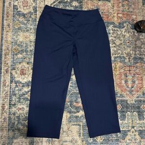 Lands End Women's Petite Active Crop Yoga Pants XS/P